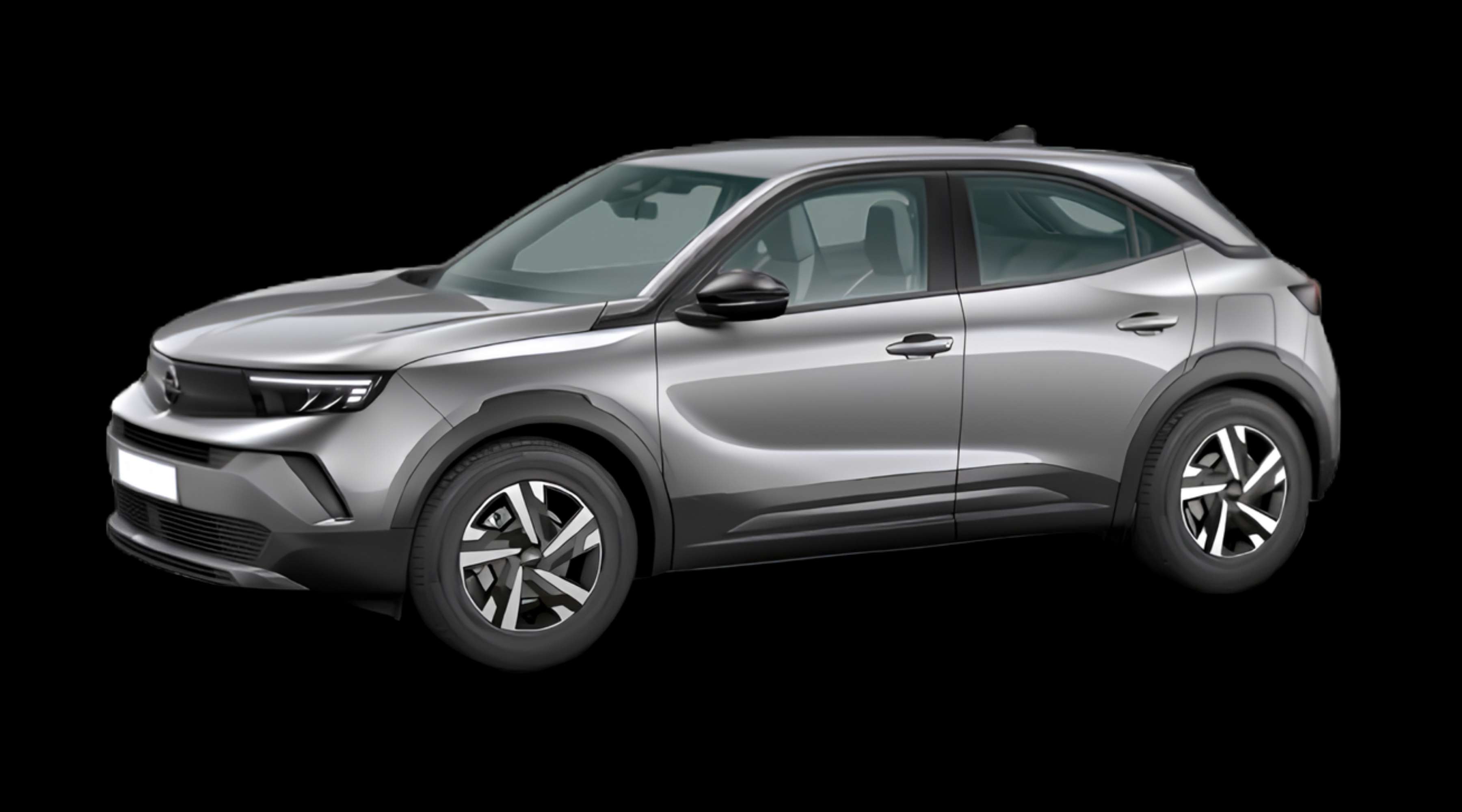 Seitenansicht eines Opel Mokka