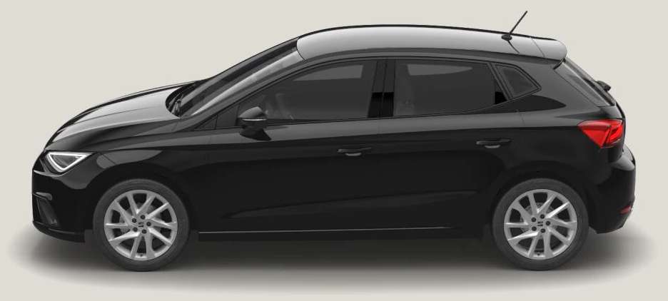 Seitenansicht eines SEAT Ibiza
