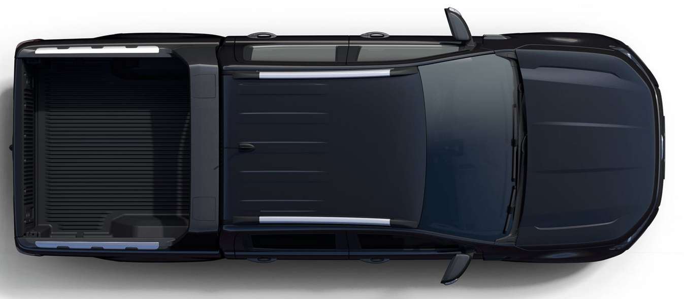 Ansicht des Kofferraums eines Ford Ranger
