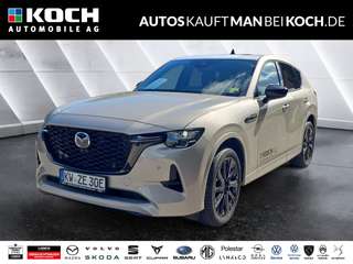 Schräge Frontansicht auf einen Mazda CX-60 , freigestellt
