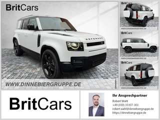 Schräge Frontansicht auf einen Land Rover Defender , freigestellt