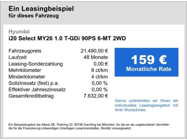 Fahrzeugbild eines Hyundai i20