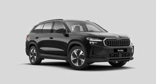 Schräge Frontansicht auf einen Skoda Kodiaq , freigestellt
