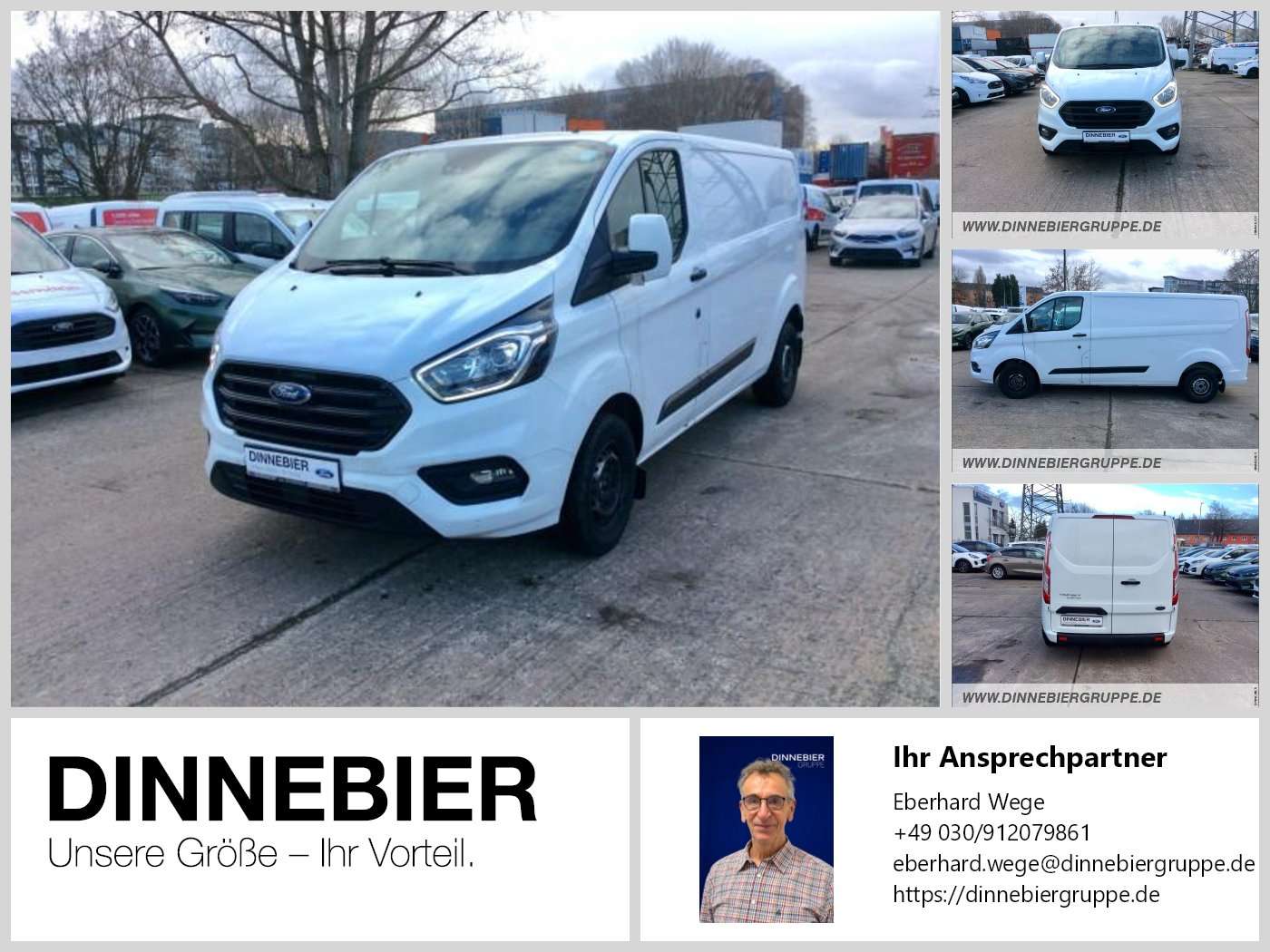 Fahrzeugbild eines Ford Transit Custom