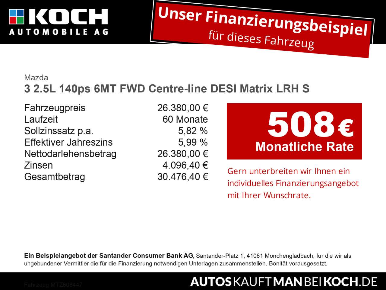 Fahrzeugbild eines Mazda Mazda3