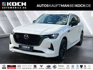 Schräge Frontansicht auf einen Mazda CX-60 , freigestellt