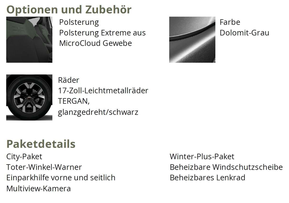 Fahrzeugbild eines Dacia Duster