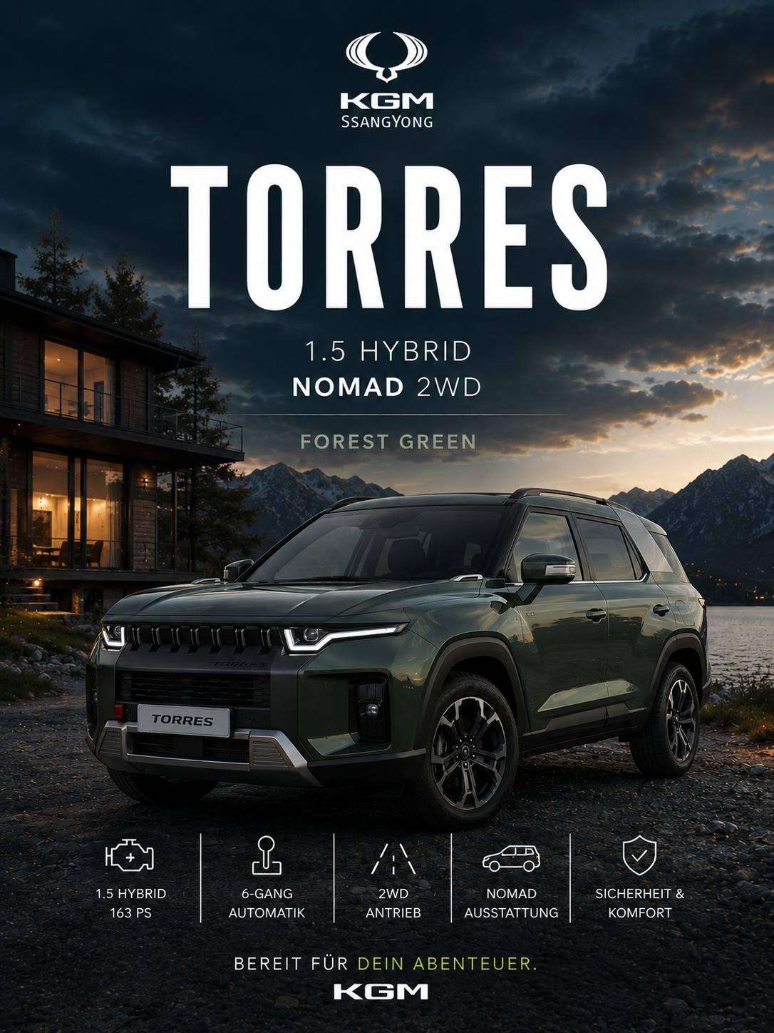 Fahrzeugbild eines KGM Torres