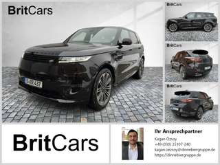 Schräge Frontansicht auf einen Land Rover Range Rover Sport , freigestellt