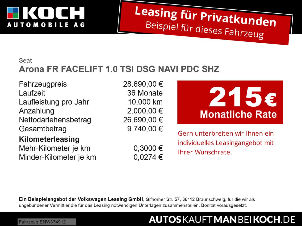 Fahrzeugbild eines SEAT Arona