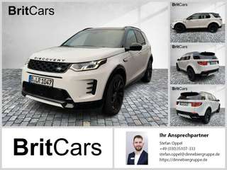 Schräge Frontansicht auf einen Land Rover Discovery Sport , freigestellt
