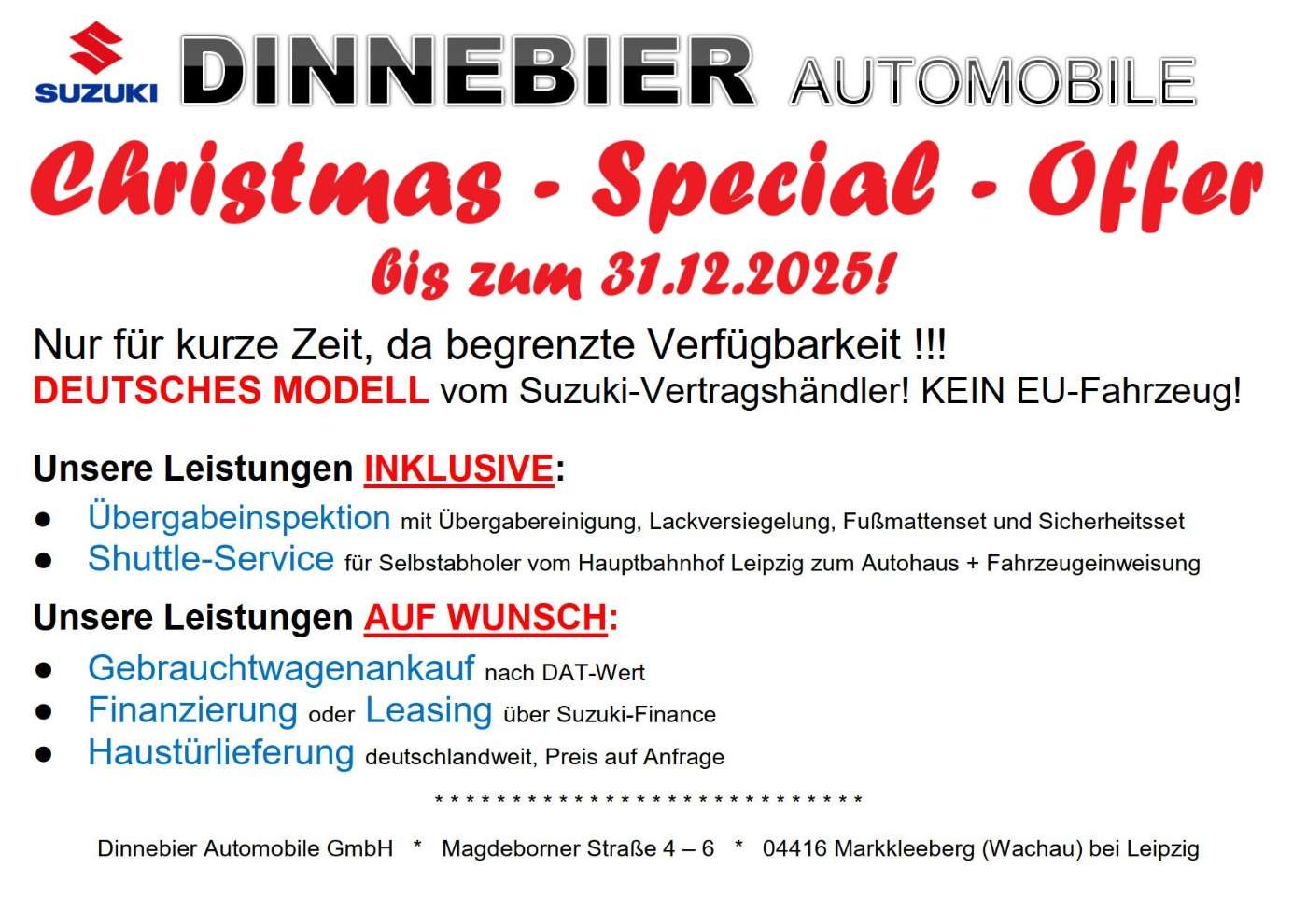 Fahrzeugbild eines Suzuki Swift