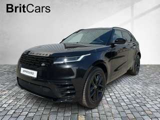 Schräge Frontansicht auf einen Land Rover Range Rover Velar , freigestellt