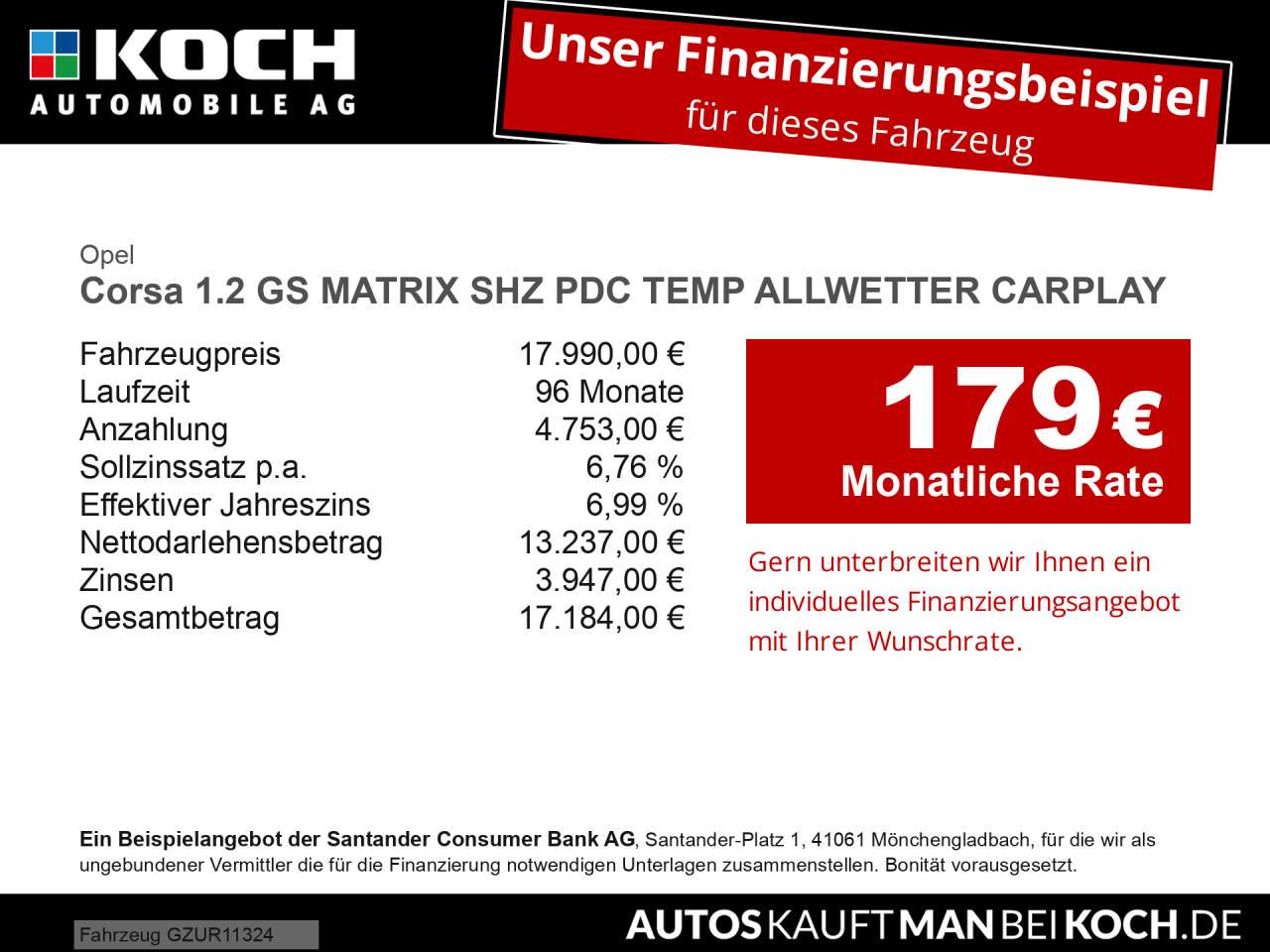 Fahrzeugbild eines Opel Corsa