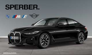 Schräge Frontansicht auf einen BMW 4er-Reihe , freigestellt