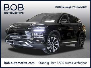 Schräge Frontansicht auf einen BYD Seal U , freigestellt