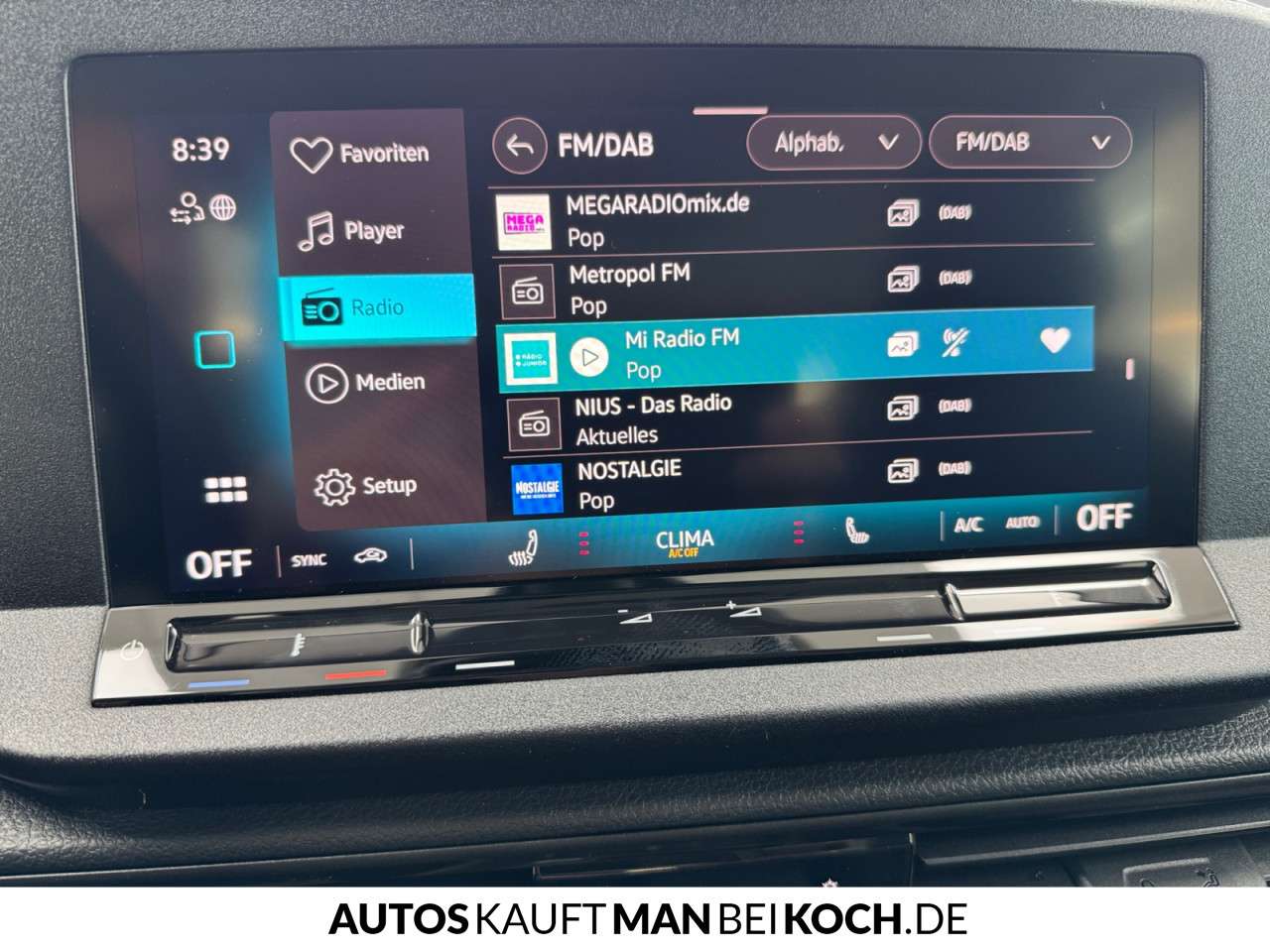 Fahrzeugbild eines Volkswagen Caddy