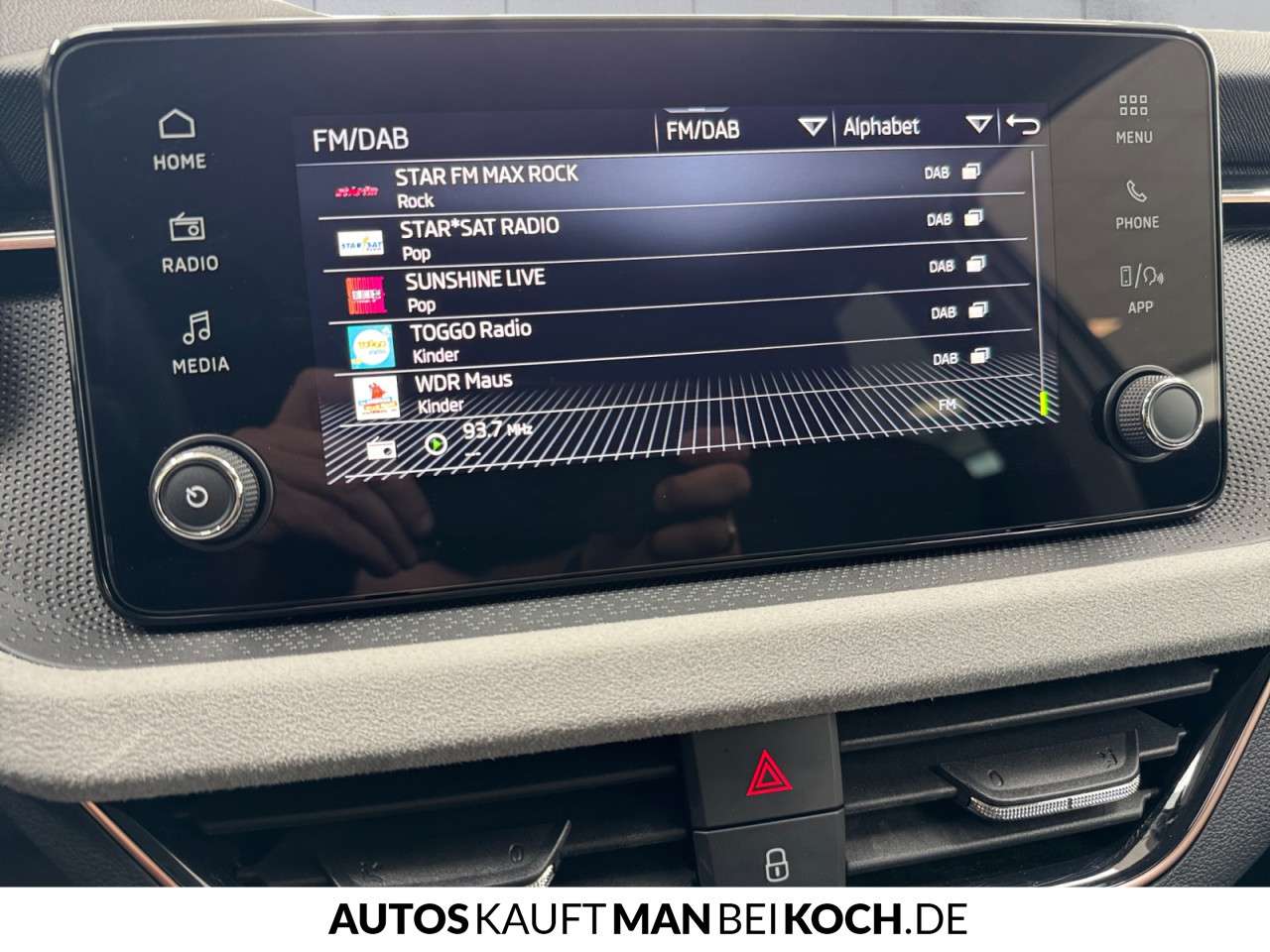 Fahrzeugbild eines Skoda Scala