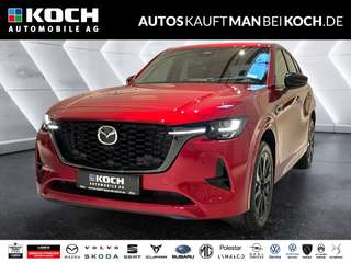 Schräge Frontansicht auf einen Mazda CX-60 , freigestellt