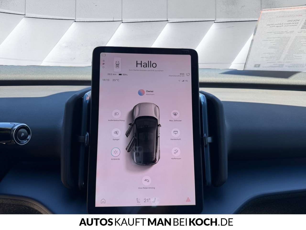 Fahrzeugbild eines Volvo EX30