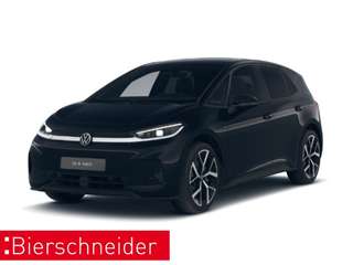 Schräge Frontansicht auf einen Volkswagen ID.3 , freigestellt