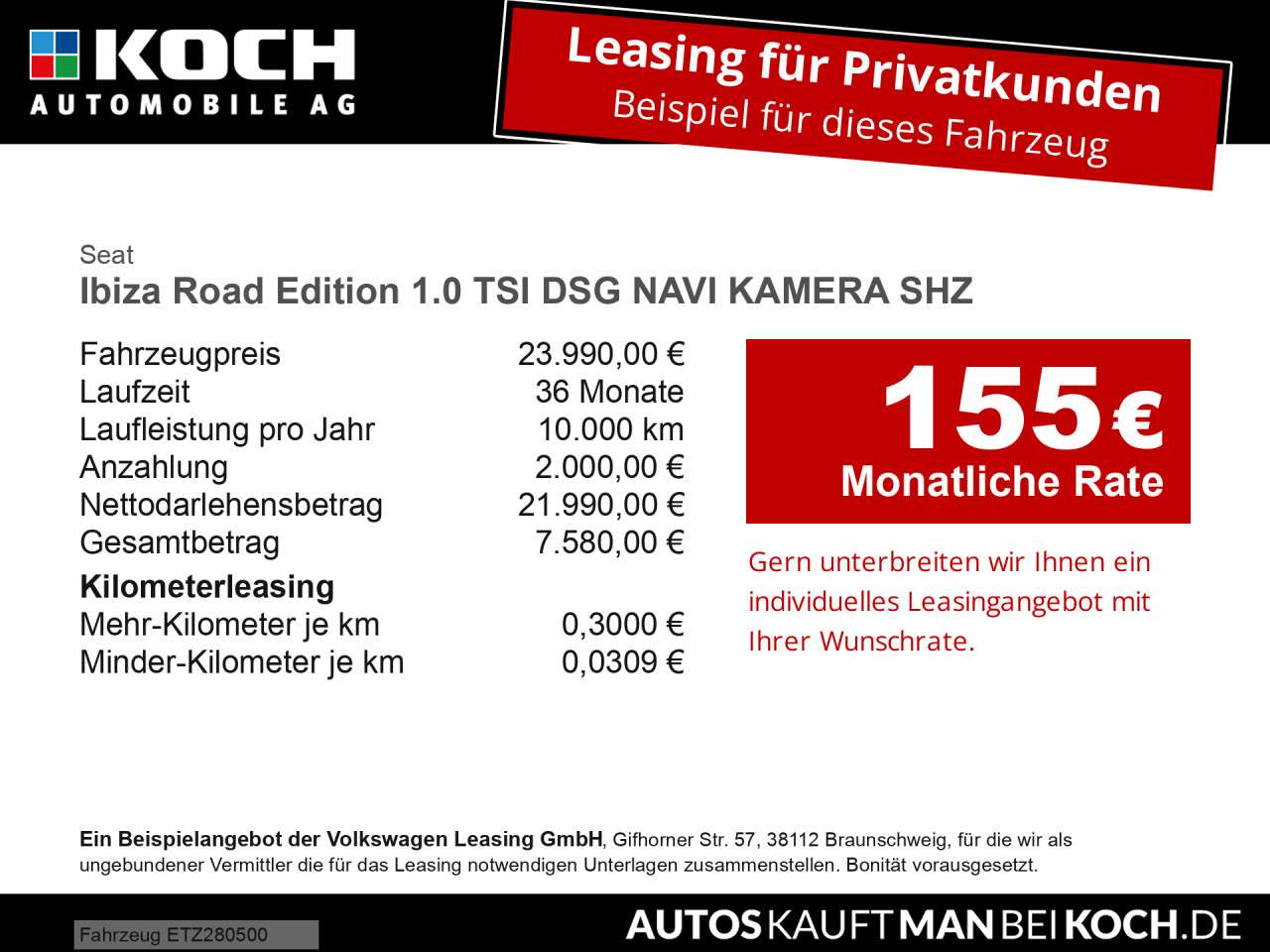 Fahrzeugbild eines SEAT Ibiza