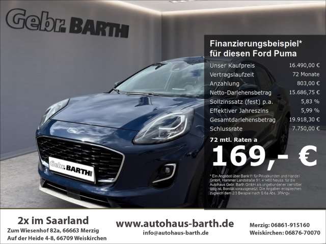 Fahrzeugbild eines Ford Puma