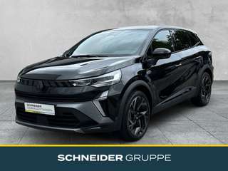 Schräge Frontansicht auf einen Renault Symbioz , freigestellt