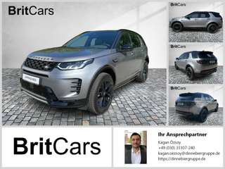 Schräge Frontansicht auf einen Land Rover Discovery Sport , freigestellt