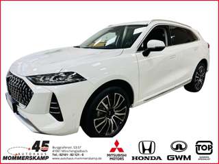 Schräge Frontansicht auf einen GWM Wey 05 , freigestellt