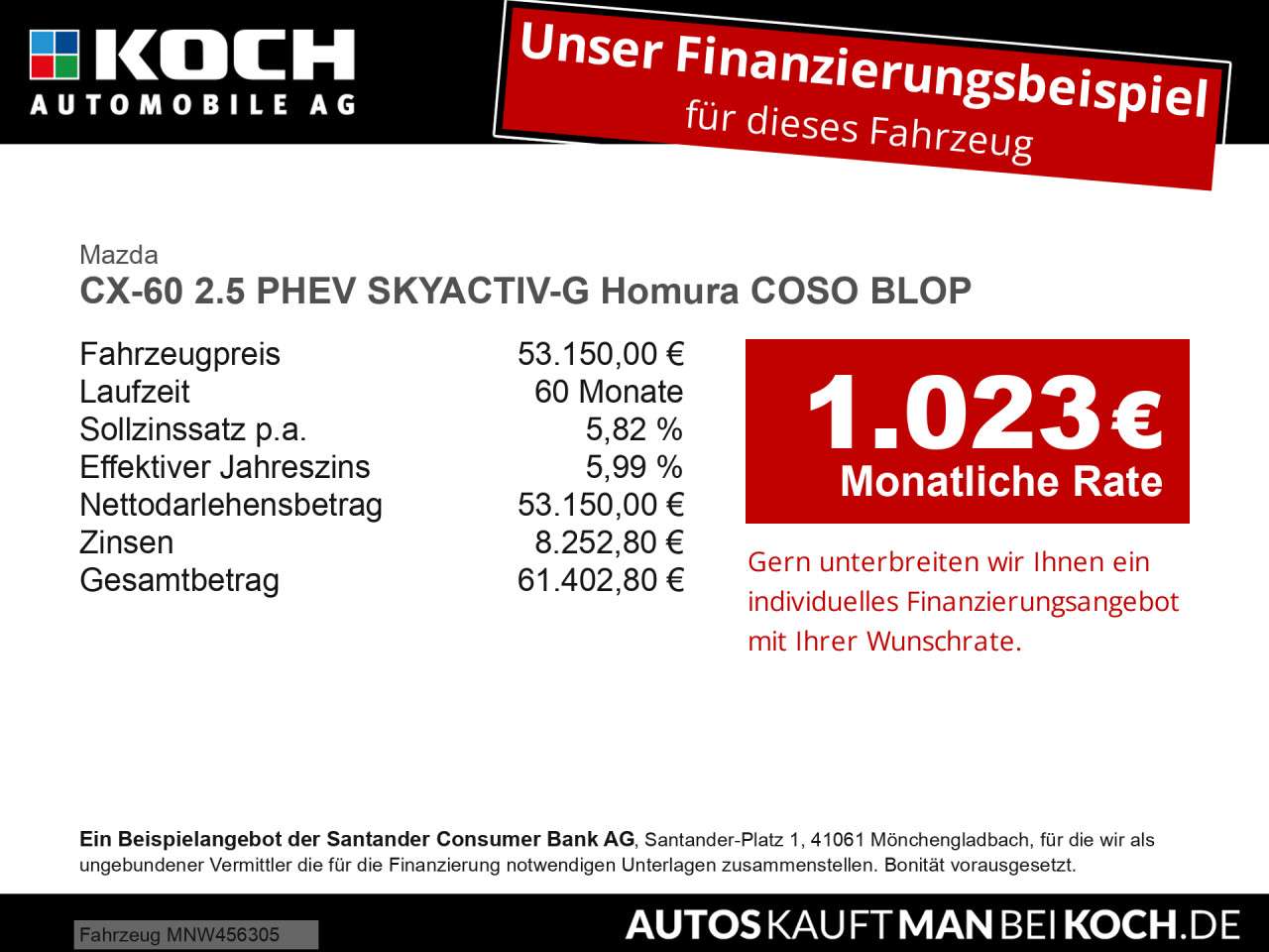 Fahrzeugbild eines Mazda CX-60