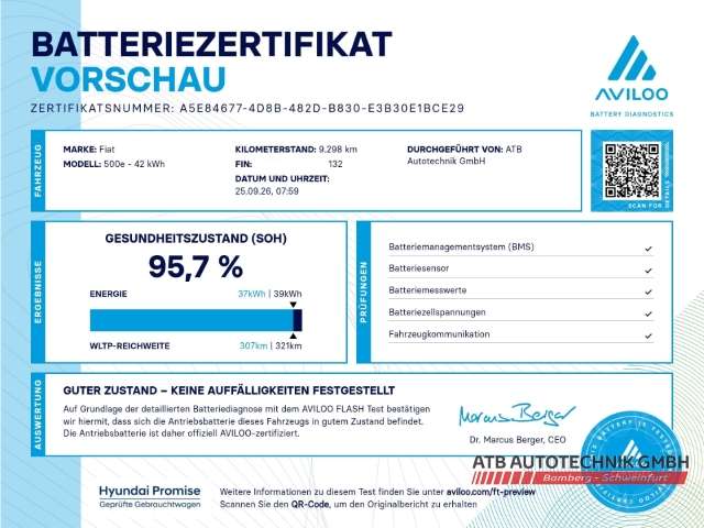 Fahrzeugbild eines Fiat 500