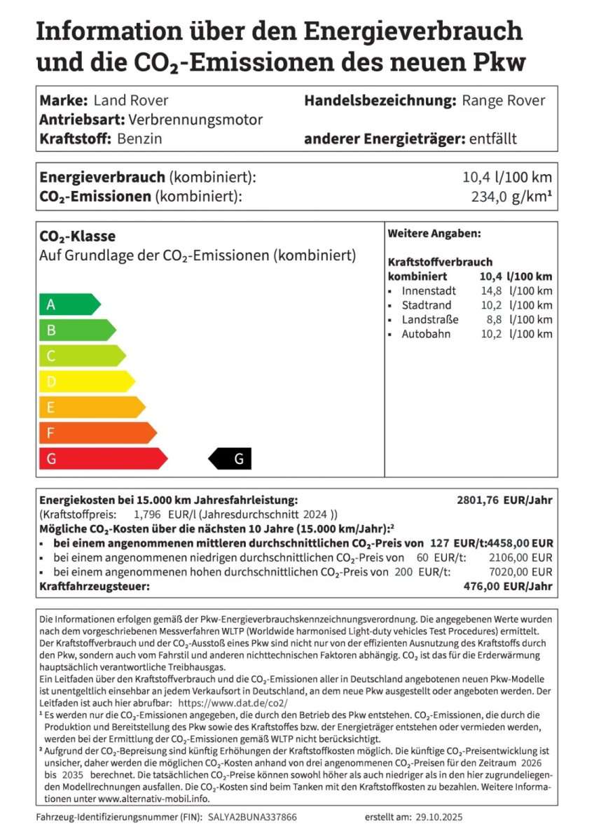 Fahrzeugbild eines Land Rover Range Rover