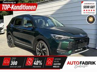 Schräge Frontansicht auf einen MG ZS , freigestellt