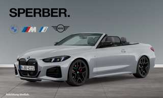 Schräge Frontansicht auf einen BMW 4er-Reihe , freigestellt