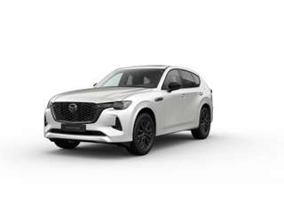 Schräge Frontansicht auf einen Mazda CX-60 , freigestellt