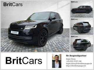 Schräge Frontansicht auf einen Land Rover Range Rover , freigestellt