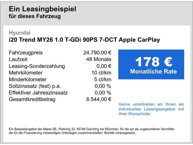 Fahrzeugbild eines Hyundai i20