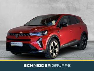 Schräge Frontansicht auf einen Renault Symbioz , freigestellt