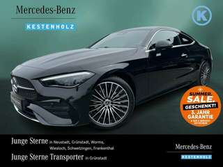 Schräge Frontansicht auf einen Mercedes-Benz CLE , freigestellt