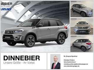 Schräge Frontansicht auf einen Suzuki Vitara , freigestellt