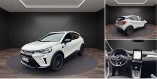 Schräge Frontansicht auf einen Mitsubishi ASX , freigestellt