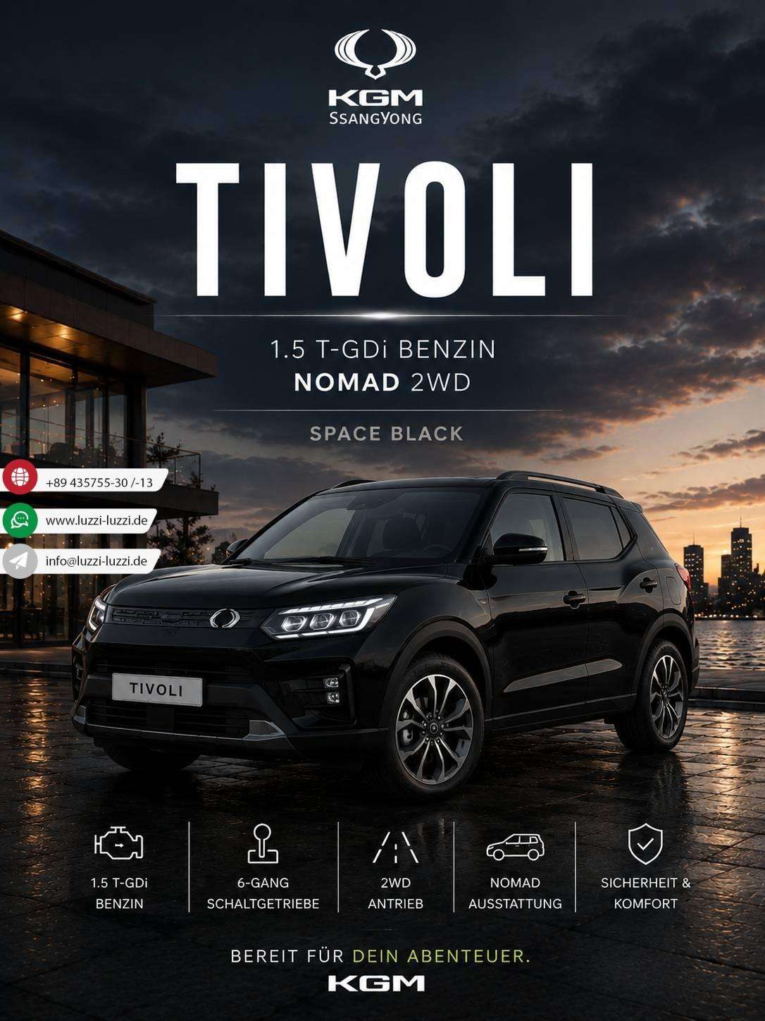 Fahrzeugbild eines KGM Tivoli