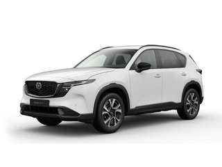 Schräge Frontansicht auf einen Mazda CX-5 , freigestellt