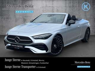Schräge Frontansicht auf einen Mercedes-Benz CLE , freigestellt