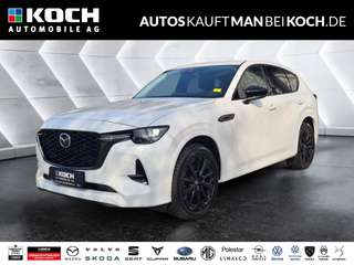 Schräge Frontansicht auf einen Mazda CX-60 , freigestellt