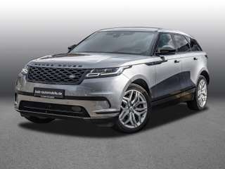 Schräge Frontansicht auf einen Land Rover Range Rover Velar , freigestellt