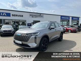 Schräge Frontansicht auf einen GWM Haval H6 , freigestellt
