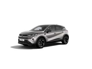 Schräge Frontansicht auf einen Renault Captur , freigestellt
