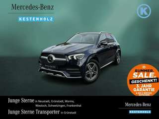Schräge Frontansicht auf einen Mercedes-Benz GLE , freigestellt
